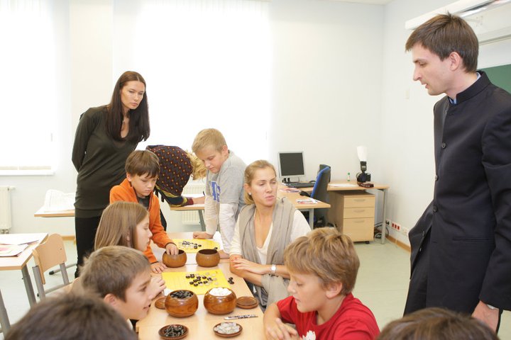 Go class for children in Pavlovo School
