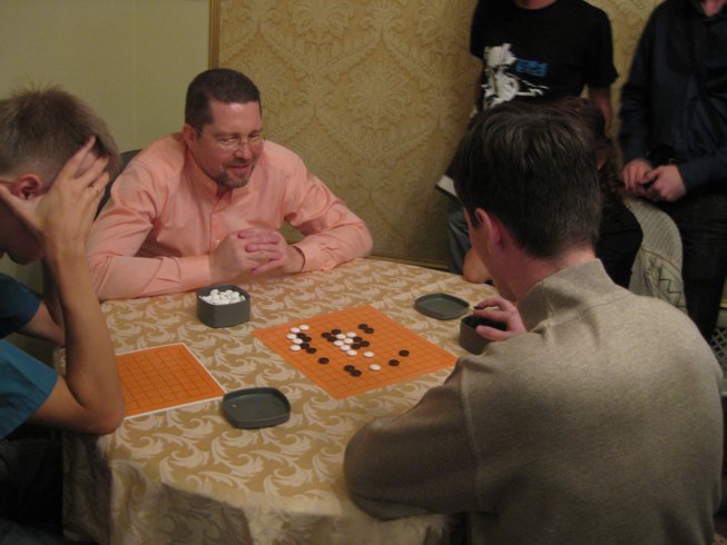 The President of The Go Federation gave master-classes, taught Go game to Russian youth